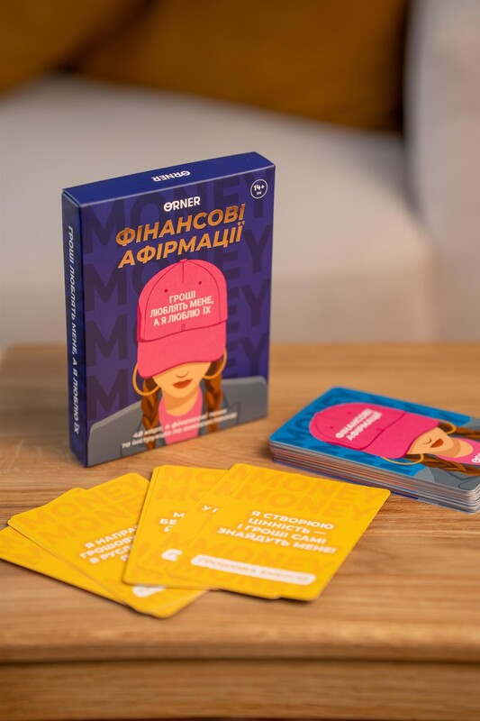 Карточки с аффирмациями Orner Деньги любят меня (orner-3633)