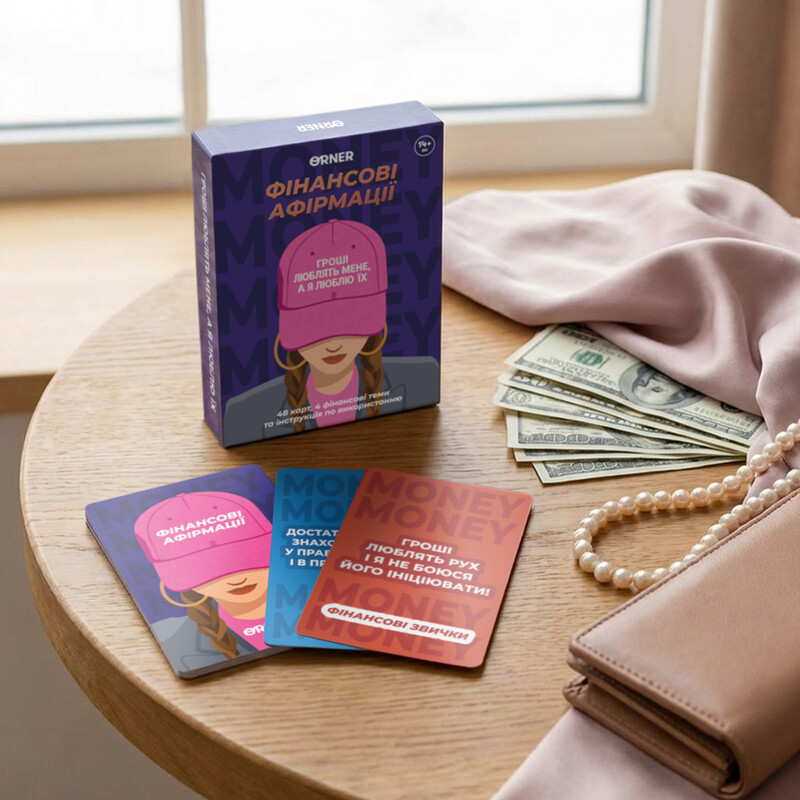 Карточки с аффирмациями Orner Деньги любят меня (orner-3633)