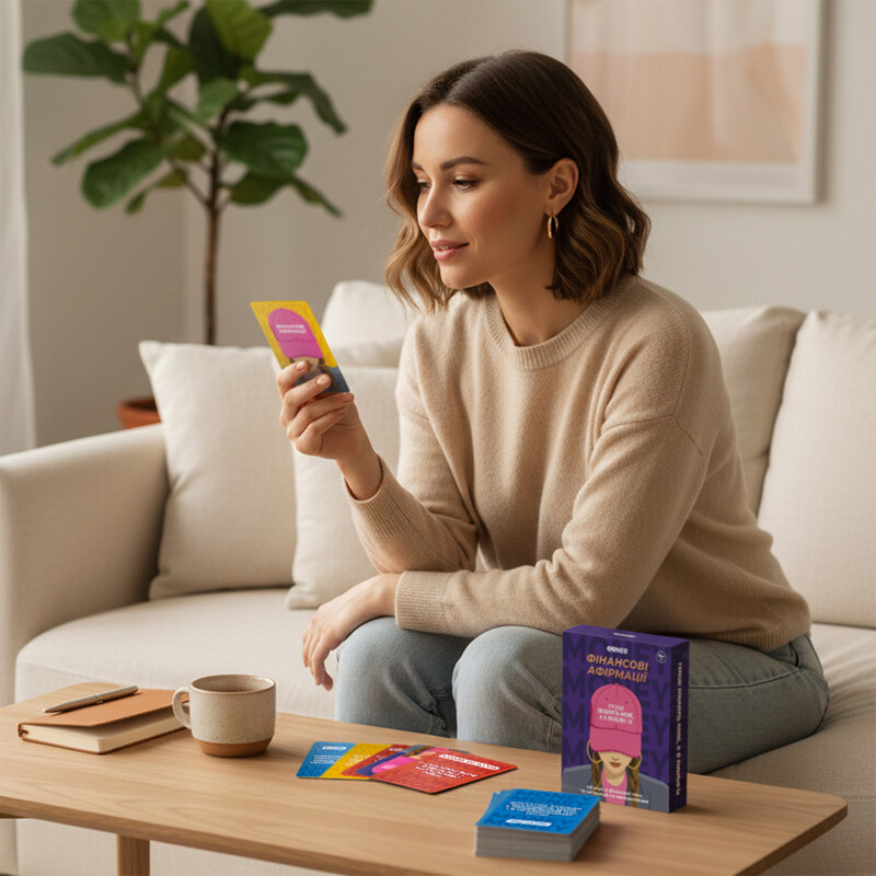 Карточки с аффирмациями Orner Деньги любят меня (orner-3633)