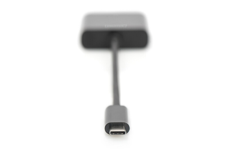 Адаптер Digitus HDMI - USB Type-C (F/M), 0.2 м, Black (DA-70852)
