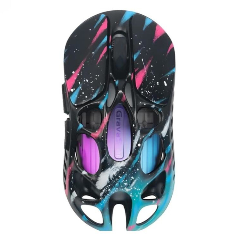 Мышь GravaStar Mercury X Pro Neon Graffiti Wireless (GS_X_PRO_CG_BLK)