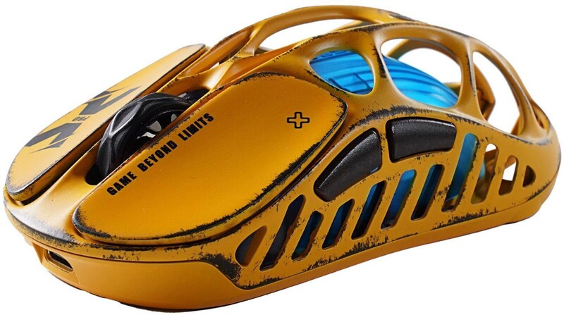 Мышь GravaStar Mercury X Pro Battle-Worn Yellow Wireless (GS_X_PRO_YLW)