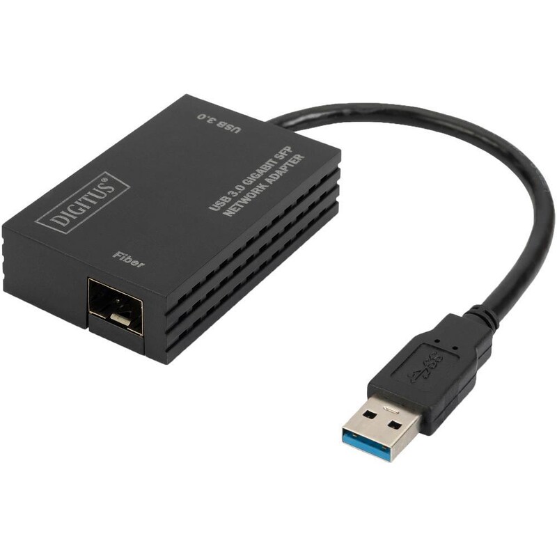 Мережевий адаптер Digitus USB-A SFP, USB 3.0 (DN-3026)