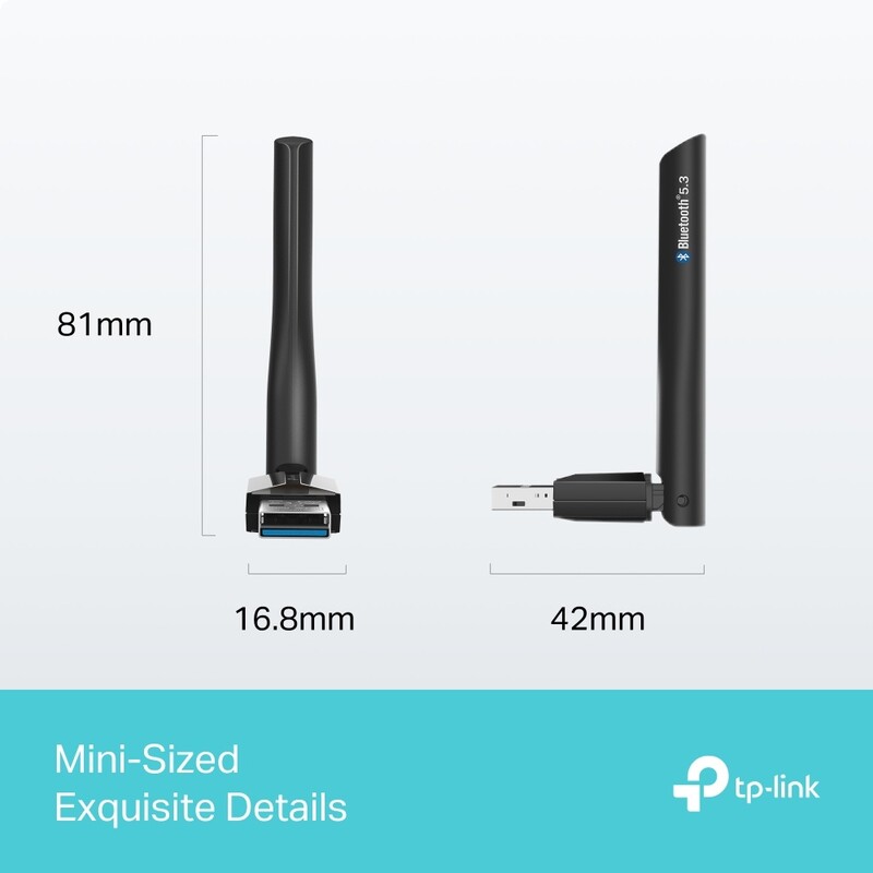 Bluetooth-адаптер TP-Link UB500 Plus, Bluetooth 5.3