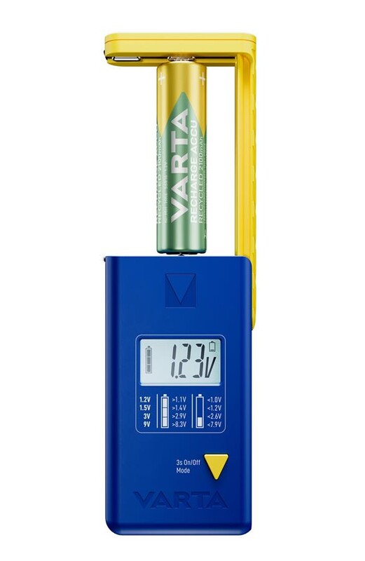 Тестер цифровой Varta для батарейок (893101111)