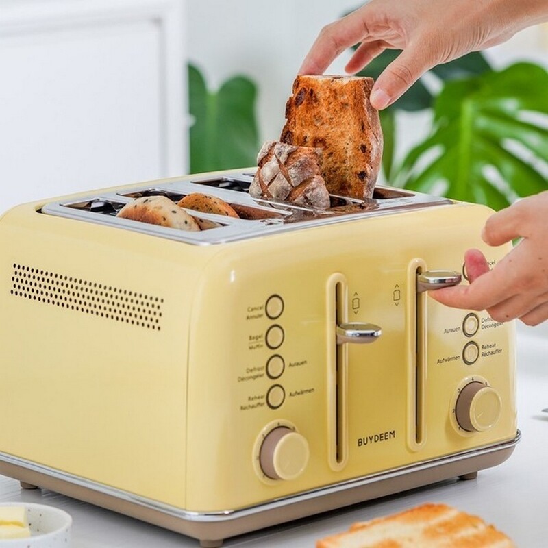 Тостер Buydeem DT640E Mellow Yellow