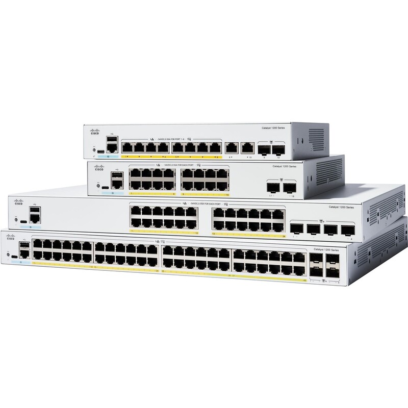 Комутатор Cisco Catalyst C1200-8P-E-2G