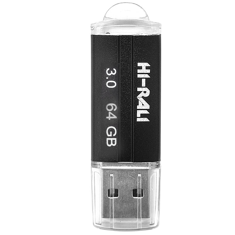 Флеш-накопитель USB3.0 64GB Hi-Rali Corsair Series Black (HI-64GB3CORBK)