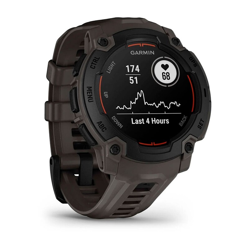 Смарт-часы Garmin Instinct E 45 mm Black Bezel with Charcoal Silicone Band (010-02933-00)