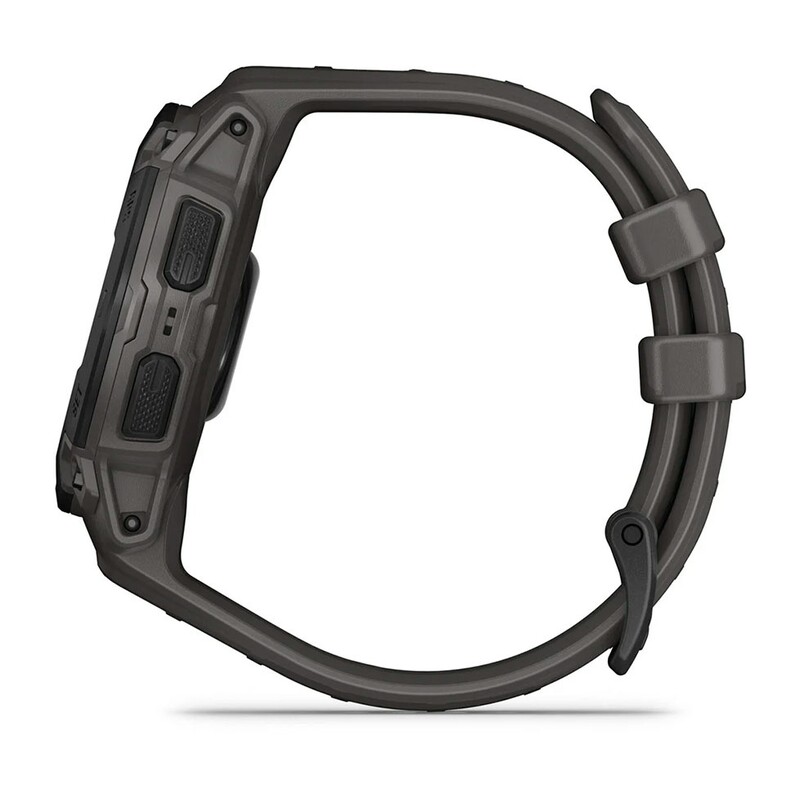 Смарт-часы Garmin Instinct E 45 mm Black Bezel with Charcoal Silicone Band (010-02933-00)