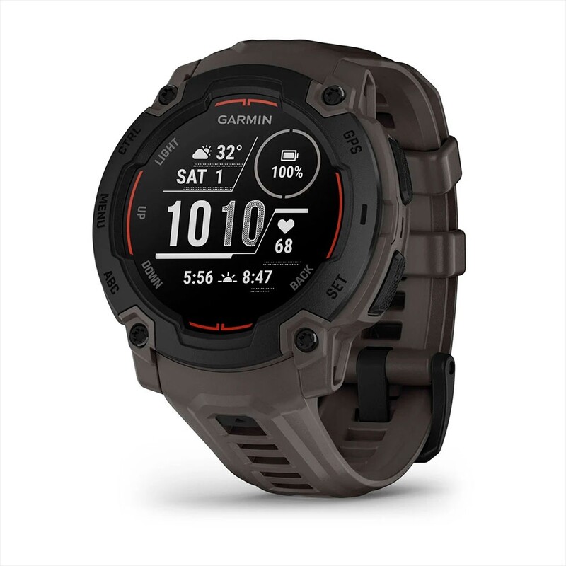 Смарт-часы Garmin Instinct E 45 mm Black Bezel with Charcoal Silicone Band (010-02933-00)