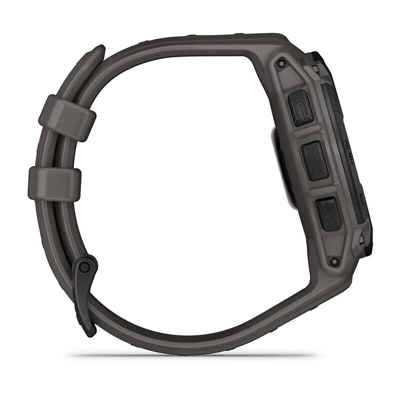 Смарт-часы Garmin Instinct E 45 mm Black Bezel with Charcoal Silicone Band (010-02933-00)