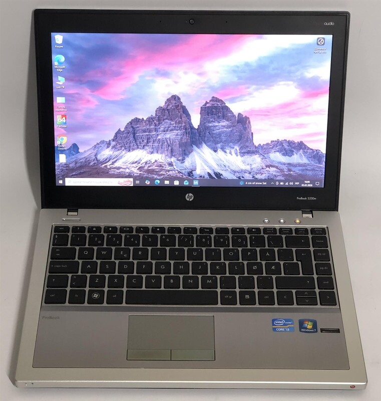 Ноутбук HP ProBook 5330m / 13.3" (1366x768) / i3-2350M / 8GB / 250GB HDD / Win10Pro / Backlight / сканер отпечатка - Б/у