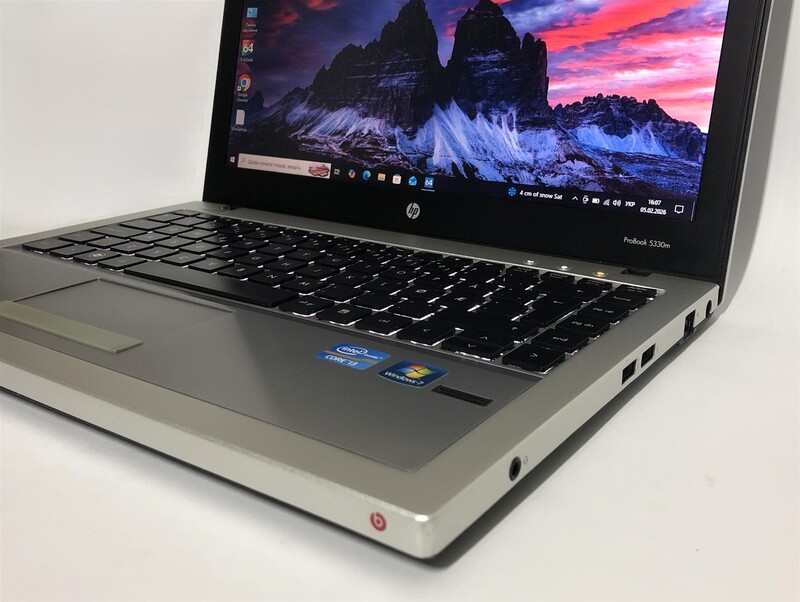 Ноутбук HP ProBook 5330m / 13.3" (1366x768) / i3-2350M / 8GB / 250GB HDD / Win10Pro / Backlight / сканер отпечатка - Б/у