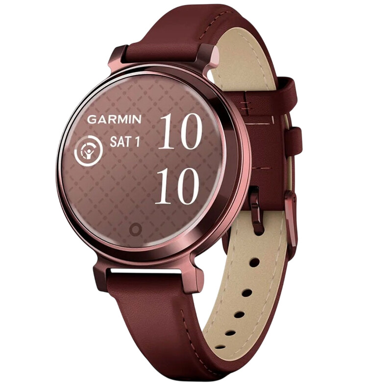 Смарт-часы Garmin Lily 2 Classic Dark Bronze with Mulberry Leather Band (010-02839-03)
