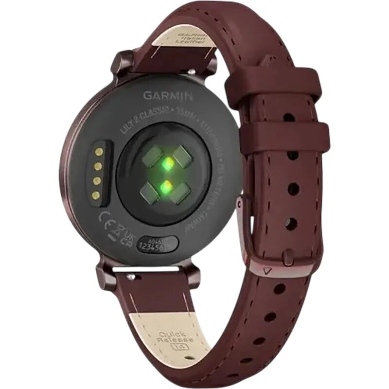Смарт-часы Garmin Lily 2 Classic Dark Bronze with Mulberry Leather Band (010-02839-03)