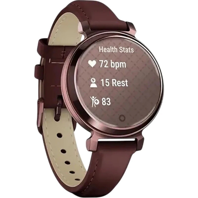 Смарт-часы Garmin Lily 2 Classic Dark Bronze with Mulberry Leather Band (010-02839-03)