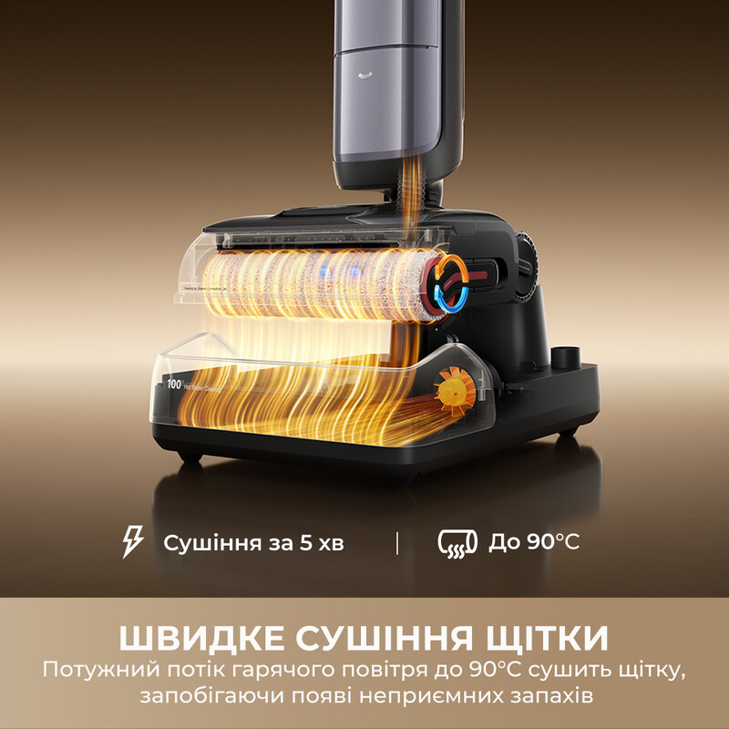 Акумуляторний миючий пилосос Dreame H16 Pro Steam (HHR48F)
