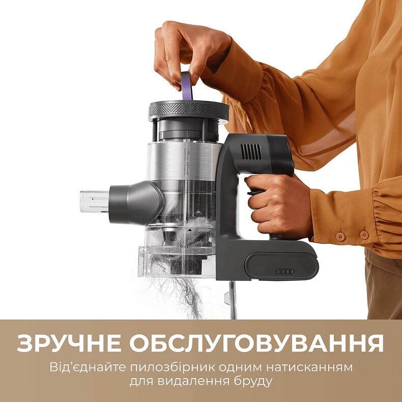 Акумуляторний пилосос Mova S7 (V2595E)