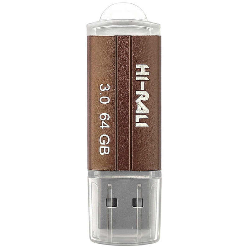Флеш-накопитель USB3.0 64GB Hi-Rali Corsair Series Bronze (HI-64GB3CORBR)