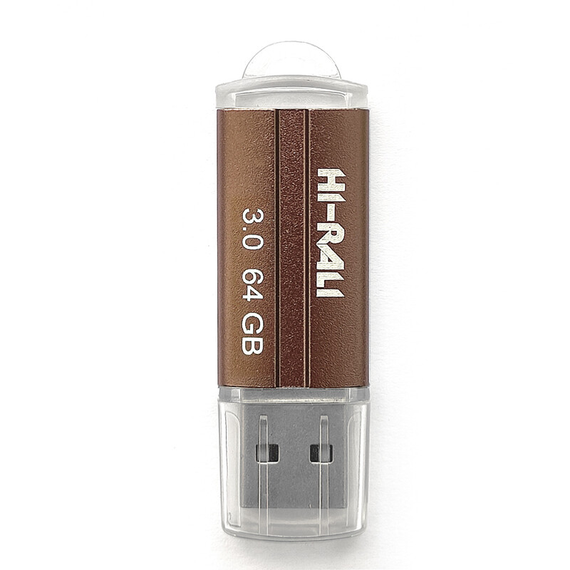 Флеш-накопитель USB3.0 64GB Hi-Rali Corsair Series Bronze (HI-64GB3CORBR)