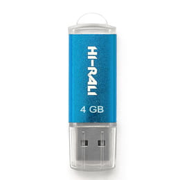 Флеш-накопитель USB 4GB Hi-Rali Rocket Series Blue (HI-4GBVCBL)