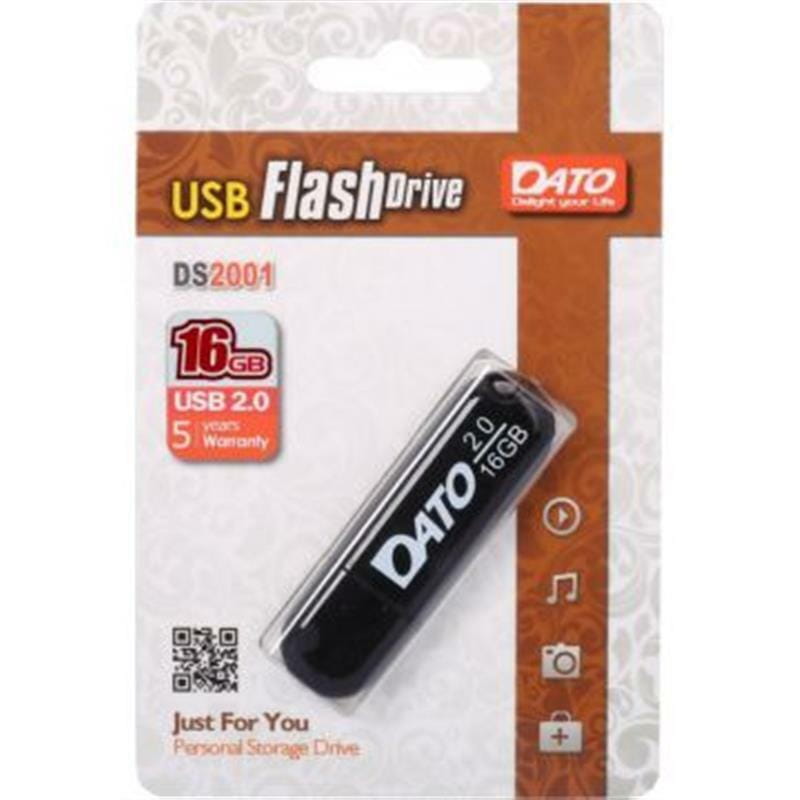 Флеш-накопитель USB  16GB Dato DB8001 Black (DB8001K-16G)