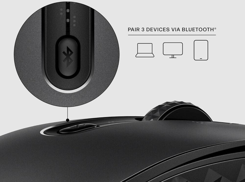 Мышь беспроводная HP 690 Rechargeable Black Bluetooth (7M1D4AA)