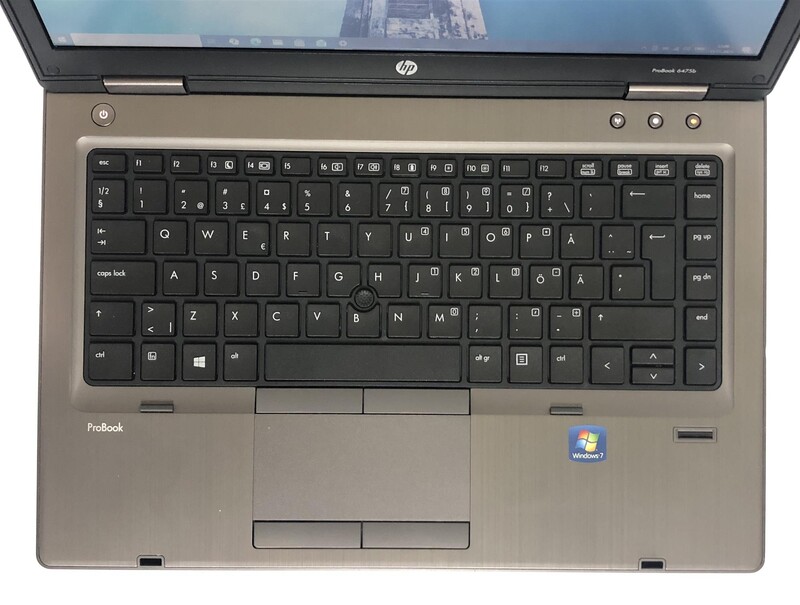 Ноутбук HP ProBook 6475b / 14" (1600x900) / AMD A8-4500M / 8GB / 320GB HDD / AMD Radeon HD 7640G / Win10Pro / сканер отпечатка - Б/у