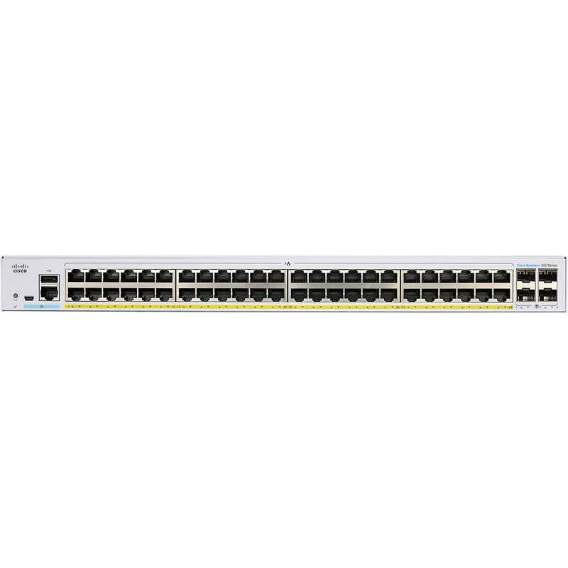 Комутатор Cisco Business CBS350-48FP-4G-EU