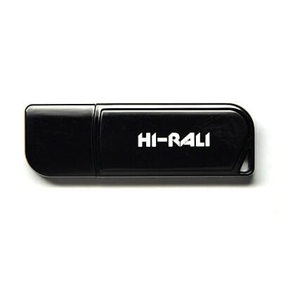 Флеш-накопитель USB 32GB Hi-Rali Taga Series Black (HI-32GBTAGBK)