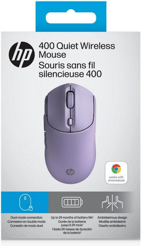 Мышь беспроводная HP 400 Quiet Purple Wireless (AZ7B7AA)