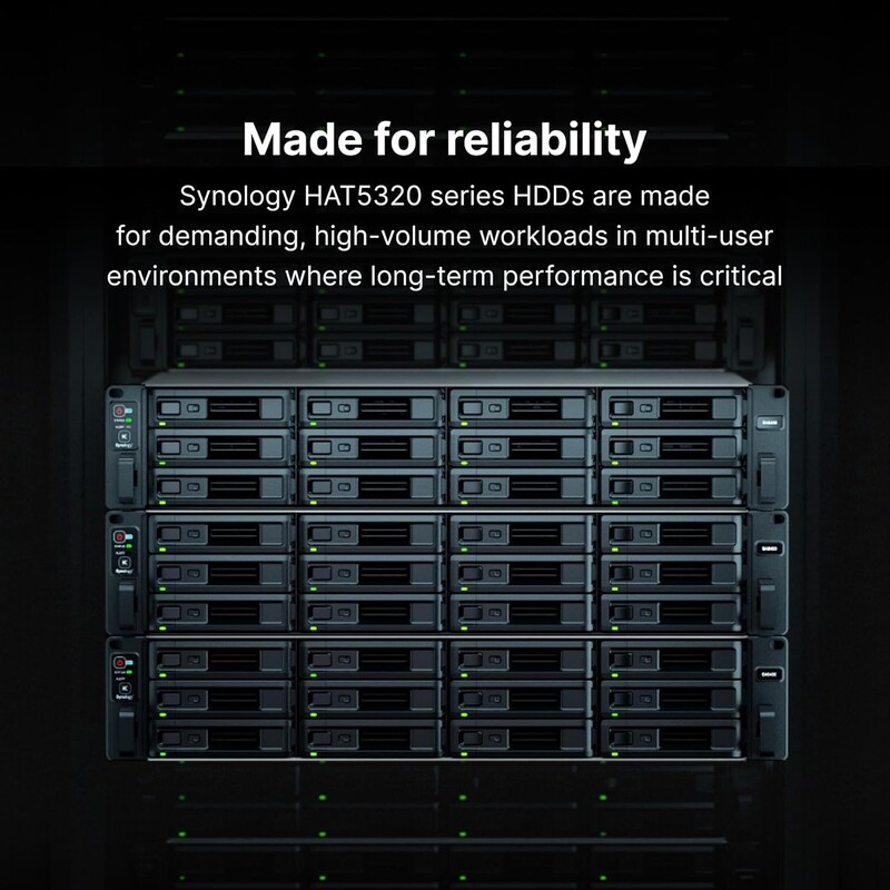 Накопичувач HDD 3.5" SATA 24.0TB Synology HAT5320 7200rpm 1000MB (HAT5320-24T)
