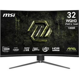 Монітор MSI 31.5" MAG 325CQPF E18 VA Black Curved 180Hz