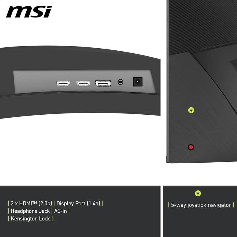 Монитор MSI 31.5" MAG 325CQPF E18 VA Black Curved 180Hz