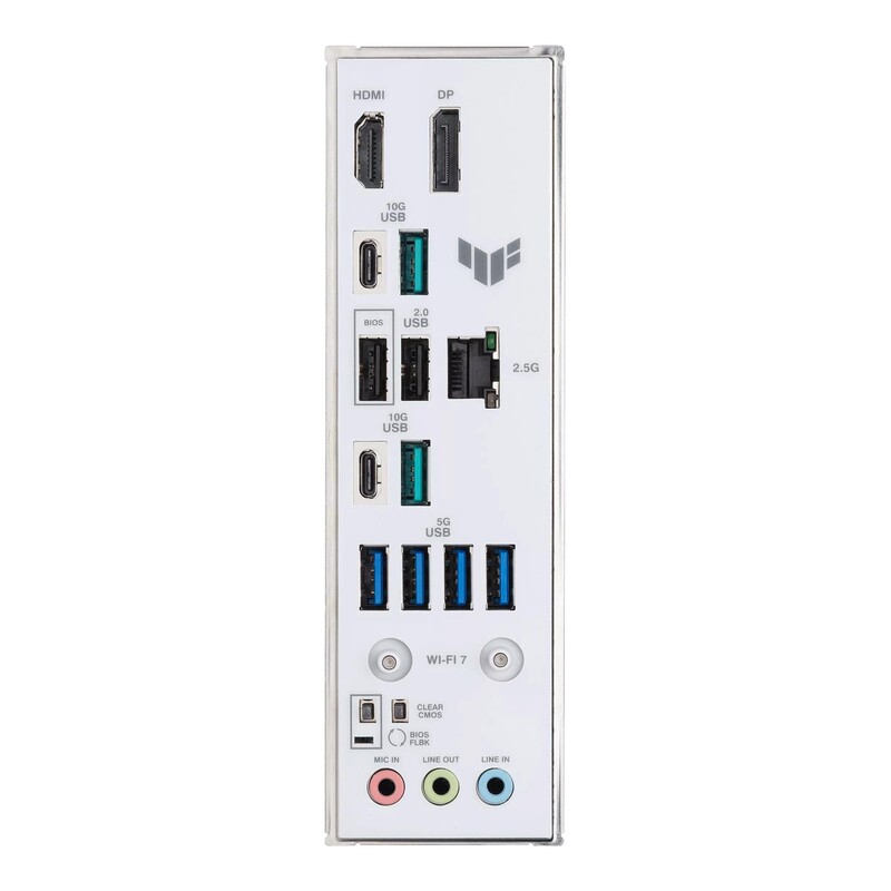 Материнська плата Asus TUF Gaming B850-Pro WiFi7 White Neo Socket AM5