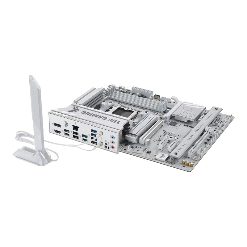 Материнська плата Asus TUF Gaming B850-Pro WiFi7 White Neo Socket AM5
