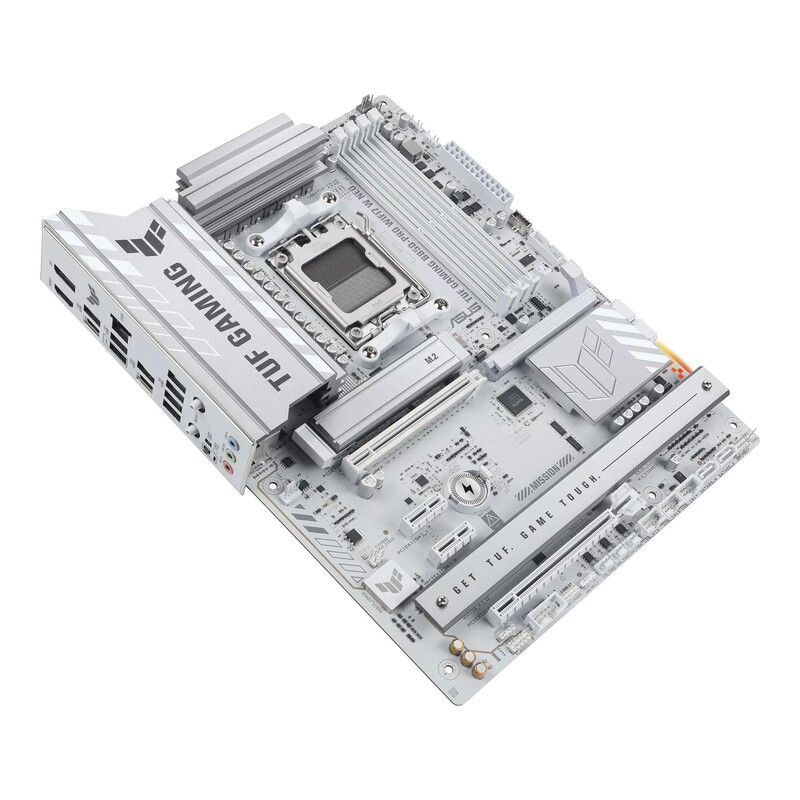 Материнська плата Asus TUF Gaming B850-Pro WiFi7 White Neo Socket AM5