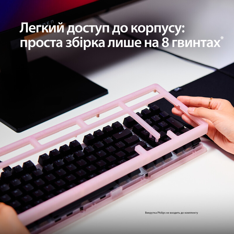 Клавиатура HyperX Origins 2 1800 HX Red USB Black (B4QS4AA)