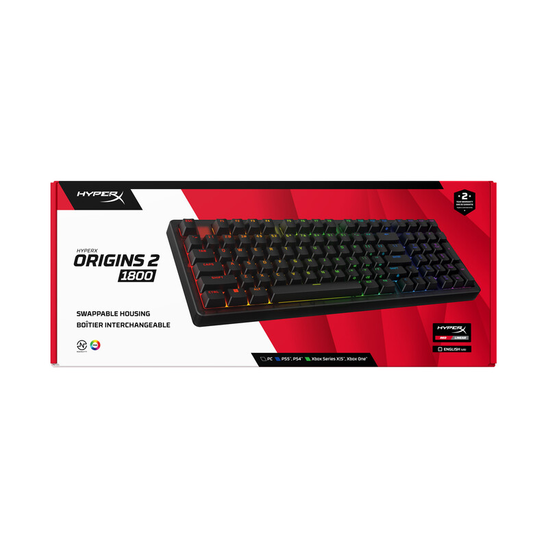 Клавиатура HyperX Origins 2 1800 HX Red USB Black (B4QS4AA)