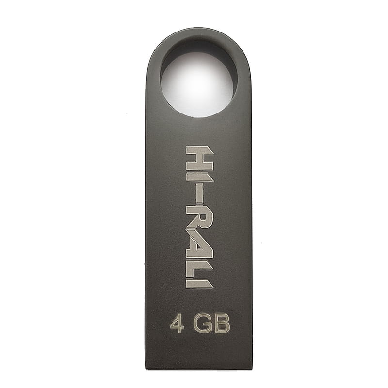 Флеш-накопитель USB 4GB Hi-Rali Shuttle Series Black (HI-4GBSHBK)