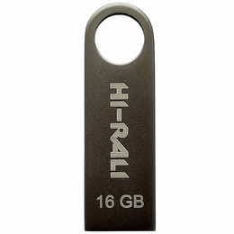 Флеш-накопитель USB 16GB Hi-Rali Shuttle Series Black (HI-16GBSHBK)