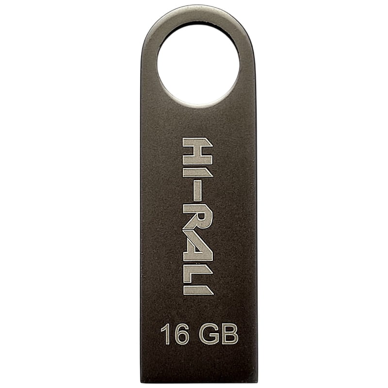 Флеш-накопитель USB 16GB Hi-Rali Shuttle Series Black (HI-16GBSHBK)