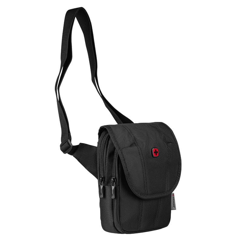 Сумка для ноутбука Wenger BC High Flapover Crossbody Bag Black (610176)