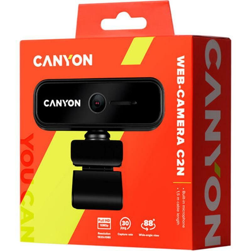 Веб-камера Canyon CNE-HWC2N Black