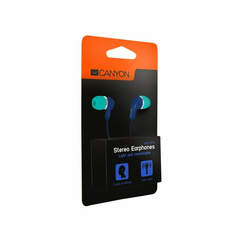 Гарнитура Canyon CNS-CEPM02GBL Blue/Green