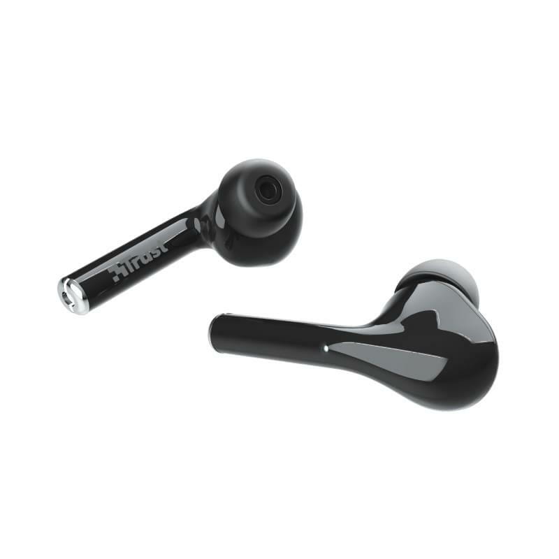 Bluetooth-гарнiтура Trust Nika Touch True Black (23554)