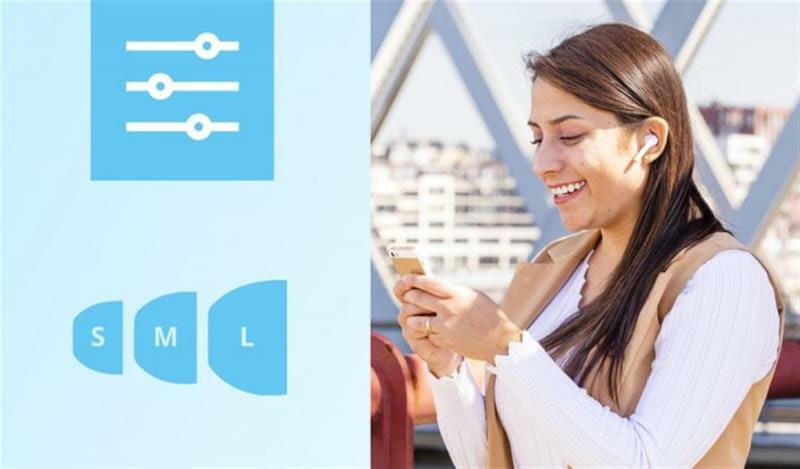Bluetooth-гарнiтура Trust Nika Touch True White (23705)