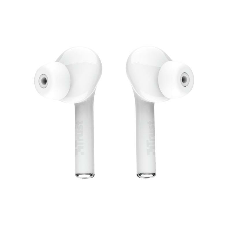 Bluetooth-гарнiтура Trust Nika Touch True White (23705)