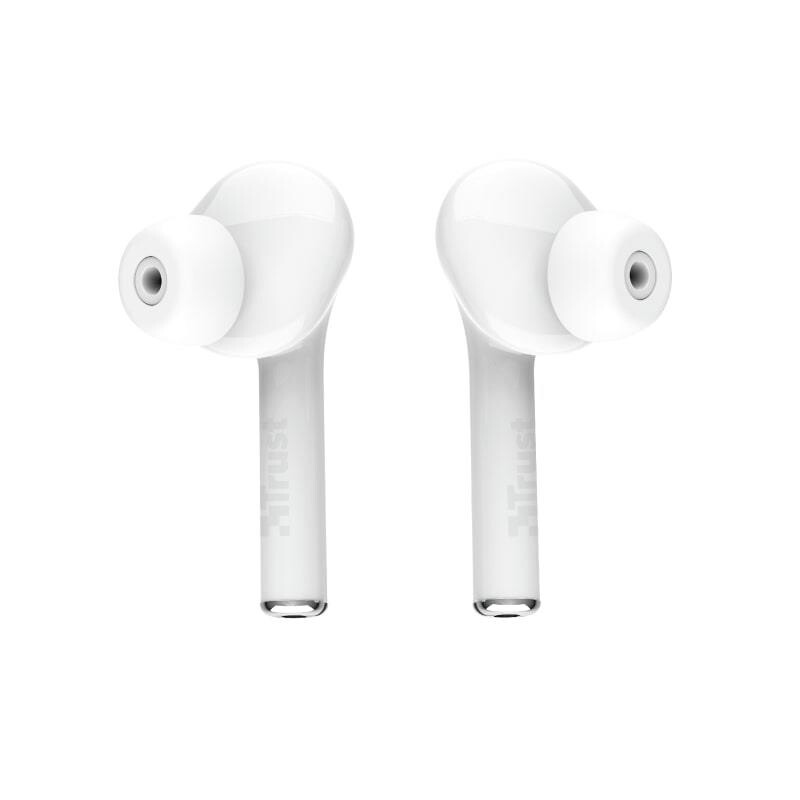 Bluetooth-гарнiтура Trust Nika Touch True White (23705)